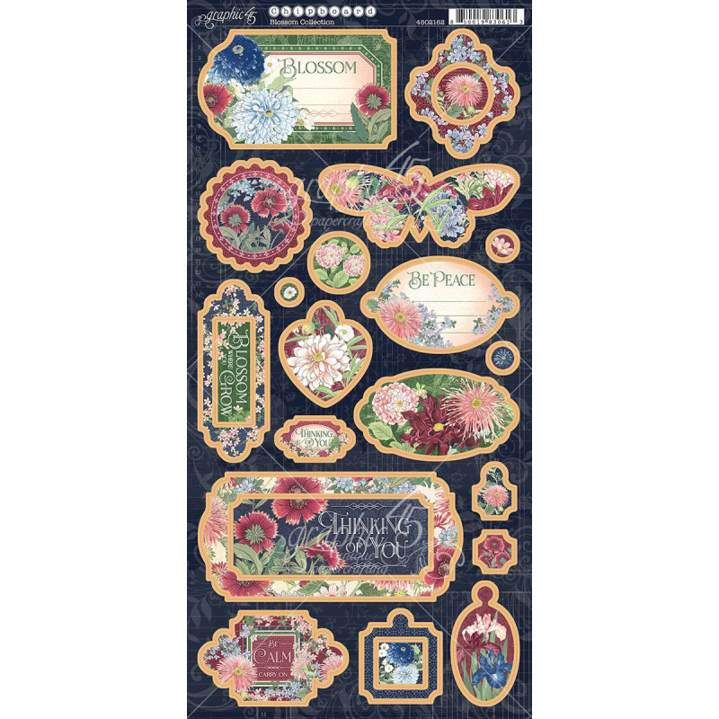 Graphic 45 Blossom Chipboard (4502162)